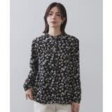 フラワープリントブラウス【洗濯機OK】 | OPAQUE.CLIP | 詳細画像9 