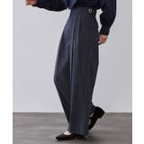 ラメストライプワイドパンツ【洗濯機OK】 | OPAQUE.CLIP | 詳細画像5 