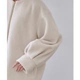 もこもこノーカラージップミドルコート【洗える】 | OPAQUE.CLIP | 詳細画像13 