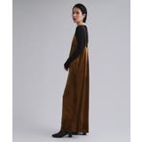 【es】ベロアサロペット【洗濯機OK】 | OPAQUE.CLIP | 詳細画像6 