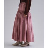 【es】ナイロンティアードマキシスカート【洗濯機OK】 | OPAQUE.CLIP | 詳細画像10 