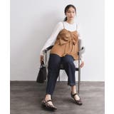 サテンキャミブラウス【洗濯機OK】 | OPAQUE.CLIP | 詳細画像11 