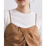 サテンキャミブラウス【洗濯機OK】 | OPAQUE.CLIP | 詳細画像16 