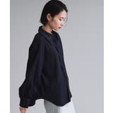 【es】ビックカラーブラウス【洗濯機OK】 | OPAQUE.CLIP | 詳細画像5