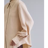 【es】ビックカラーブラウス【洗濯機OK】 | OPAQUE.CLIP | 詳細画像14