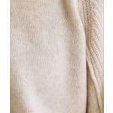 【es】メリノウール クルーミドルゲージニット | OPAQUE.CLIP | 詳細画像8