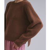 【es】メリノウール クルーミドルゲージニット | OPAQUE.CLIP | 詳細画像17