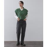 ケーブルローゲージベスト【洗濯機OK】 | OPAQUE.CLIP | 詳細画像7