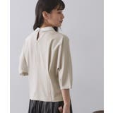 襟付きドルマントップス【洗濯機OK】 | OPAQUE.CLIP | 詳細画像11