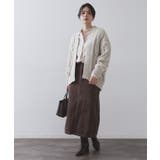 ケーブルローゲージニットカーディガン【洗濯機OK】 | OPAQUE.CLIP | 詳細画像3