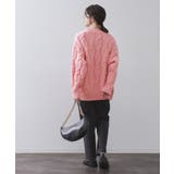 ケーブルローゲージニットカーディガン【洗濯機OK】 | OPAQUE.CLIP | 詳細画像8