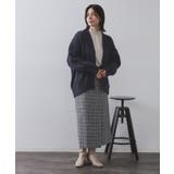 ケーブルローゲージニットカーディガン【洗濯機OK】 | OPAQUE.CLIP | 詳細画像11