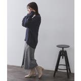 ケーブルローゲージニットカーディガン【洗濯機OK】 | OPAQUE.CLIP | 詳細画像12