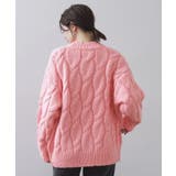 ケーブルローゲージニットカーディガン【洗濯機OK】 | OPAQUE.CLIP | 詳細画像16