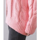 ケーブルローゲージニットカーディガン【洗濯機OK】 | OPAQUE.CLIP | 詳細画像19