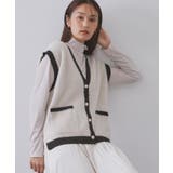 フェザーヤーンニットベスト【洗濯機OK/抗ピル】 | OPAQUE.CLIP | 詳細画像26