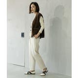 フェザーヤーンニットベスト【洗濯機OK/抗ピル】 | OPAQUE.CLIP | 詳細画像13