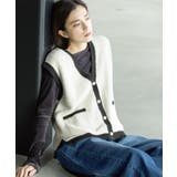 フェザーヤーンニットベスト【洗濯機OK/抗ピル】 | OPAQUE.CLIP | 詳細画像16