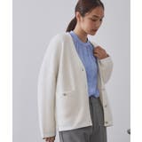 フェザーヤーンカーディガン【洗濯機OK/抗ピル】 | OPAQUE.CLIP | 詳細画像18 