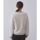 フェザーヤーンカーディガン【洗濯機OK/抗ピル】 | OPAQUE.CLIP | 詳細画像33 