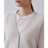 フェザーヤーンカーディガン【洗濯機OK/抗ピル】 | OPAQUE.CLIP | 詳細画像34 