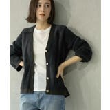 フェザーヤーンカーディガン【洗濯機OK/抗ピル】 | OPAQUE.CLIP | 詳細画像9 