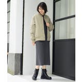 《リバーシブル》キルティングブルゾン | OPAQUE.CLIP | 詳細画像14