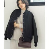 ブラック(019) | 《リバーシブル》キルティングブルゾン | OPAQUE.CLIP