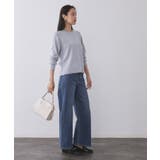 ボタンデザインラメニット【洗濯機OK】 | OPAQUE.CLIP | 詳細画像49 