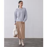 ラメガーターボートネックニット【洗濯機OK】 | OPAQUE.CLIP | 詳細画像46