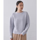 ラメガーターボートネックニット【洗濯機OK】 | OPAQUE.CLIP | 詳細画像54