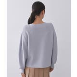 ラメガーターボートネックニット【洗濯機OK】 | OPAQUE.CLIP | 詳細画像56