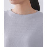 ラメガーターボートネックニット【洗濯機OK】 | OPAQUE.CLIP | 詳細画像57