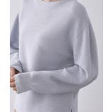 ラメガーターボートネックニット【洗濯機OK】 | OPAQUE.CLIP | 詳細画像58