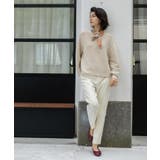 ラメガーターボートネックニット【洗濯機OK】 | OPAQUE.CLIP | 詳細画像7