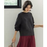 ラメガーターボートネックニット【洗濯機OK】 | OPAQUE.CLIP | 詳細画像14