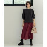 ラメガーターボートネックニット【洗濯機OK】 | OPAQUE.CLIP | 詳細画像18