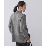 ラメスパンコールハイネックニット/セットアップ対応可【洗濯機OK】 | OPAQUE.CLIP | 詳細画像40