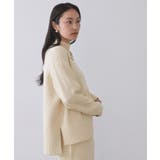 ラメスパンコールハイネックニット/セットアップ対応可【洗濯機OK】 | OPAQUE.CLIP | 詳細画像45