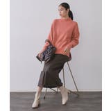 ラメスパンコールハイネックニット/セットアップ対応可【洗濯機OK】 | OPAQUE.CLIP | 詳細画像56