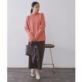 ラメスパンコールハイネックニット/セットアップ対応可【洗濯機OK】 | OPAQUE.CLIP | 詳細画像57