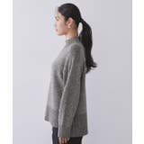 ラメスパンコールハイネックニット/セットアップ対応可【洗濯機OK】 | OPAQUE.CLIP | 詳細画像60