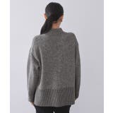 ラメスパンコールハイネックニット/セットアップ対応可【洗濯機OK】 | OPAQUE.CLIP | 詳細画像61