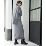 ラメスパンコールハイネックニット/セットアップ対応可【洗濯機OK】 | OPAQUE.CLIP | 詳細画像18