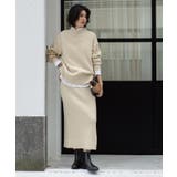 ラメスパンコールハイネックニット/セットアップ対応可【洗濯機OK】 | OPAQUE.CLIP | 詳細画像22