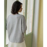 きらきらクルーミドルゲージニット【洗濯機OK】 | OPAQUE.CLIP | 詳細画像5 