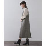 ラメツイードジャンスカ【洗濯機OK】 | OPAQUE.CLIP | 詳細画像4