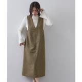 ブラウン(443) | ラメツイードジャンスカ【洗濯機OK】 | OPAQUE.CLIP