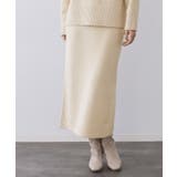 ラメスパンコールナロースカート/セットアップ対応可【洗濯機OK】 | OPAQUE.CLIP | 詳細画像38 