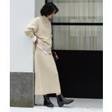 ラメスパンコールナロースカート/セットアップ対応可【洗濯機OK】 | OPAQUE.CLIP | 詳細画像18 